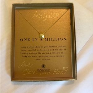 Dogeared “One in a Million” Sand Dollar Necklace